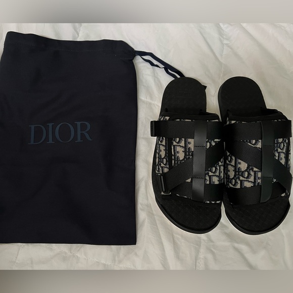 Dior Oblique Sandals men size 8 (41) - Picture 3 of 12